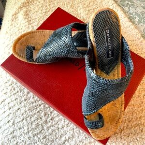 Donald Pliner wedge sandals